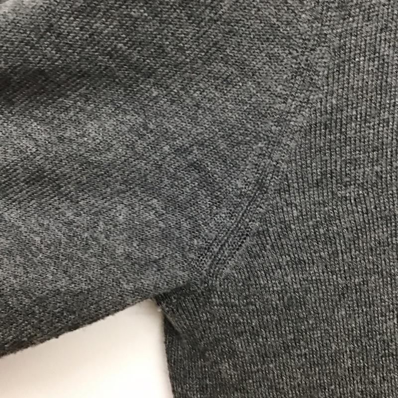 ザラ ZARA ニット、セーター 長袖 5755/100/809 M 無地 灰 / グレー / レディース USED 古着 中古 10133681
