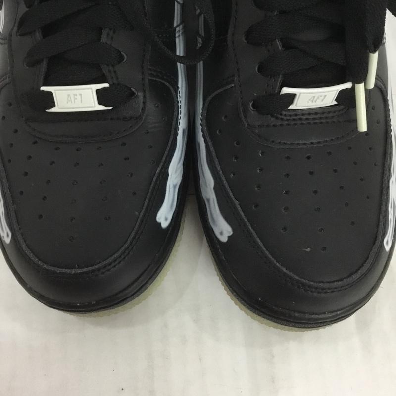 ナイキ NIKE スニーカー スニーカー BQ7541-001 AIR FORCE 1 07 SKELETON QS 26cm 箱有 26.0cm 黒 / ブラック / メンズ USED 古着 中古 10124198
