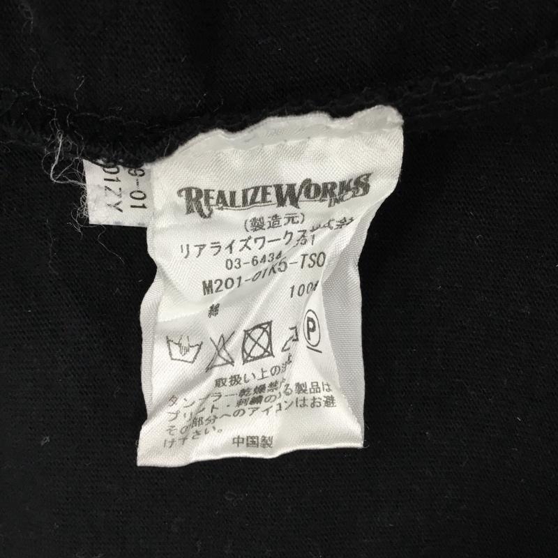 クライミー CRIMIE Tシャツ 半袖 M201-01K5-TS03 半袖カットソー プリントTシャツ クルーネックカットソー FREE プリント 黒 / ブラック / メンズ USED 古着 中古 10106482