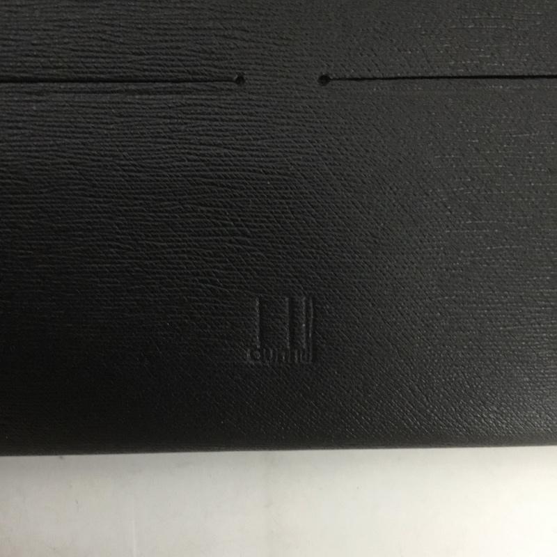 ダンヒル DUNHILL 財布 長財布 SIDECAR FP1010E 箱有 ワンポイント ダークブラウン / ダークブラウン / メンズ USED 古着 中古 10126455