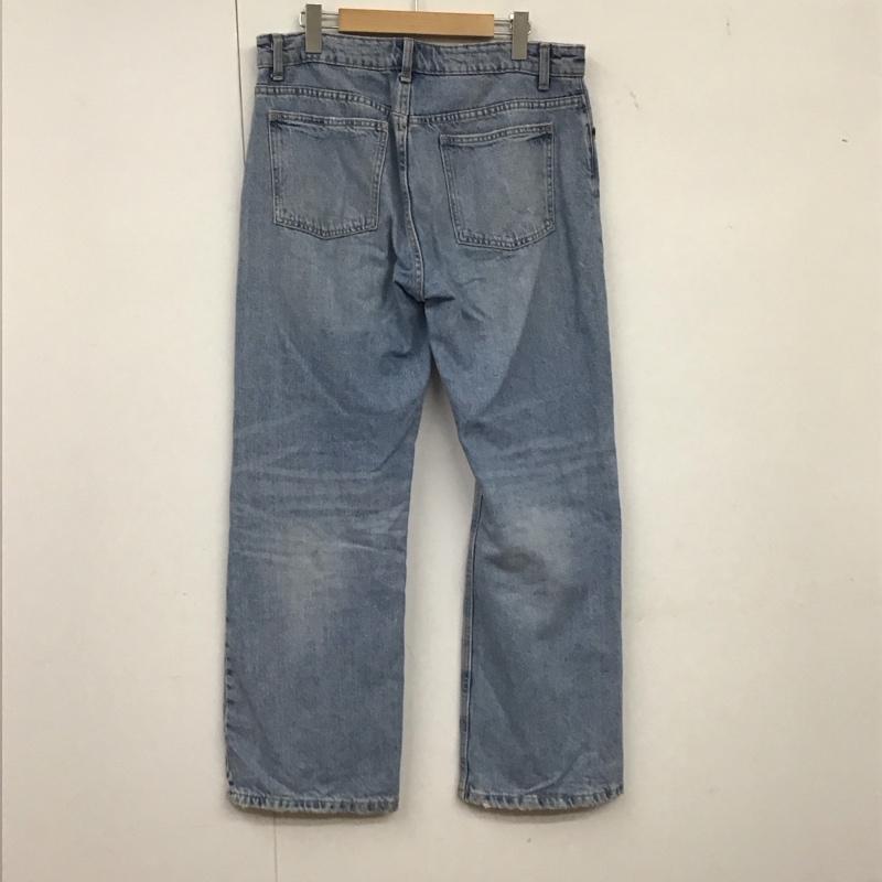 ザラ ZARA パンツ デニム、ジーンズ 40 無地 水色 / ライトブルー / メンズ USED 古着 中古 10134977
