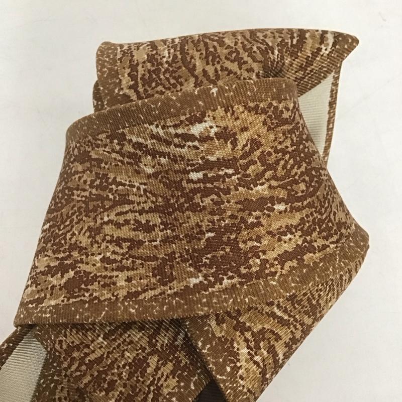 ミラ・ショーン mila schon ネクタイ ネクタイ シルク 犬 茶 / ブラウン / メンズ USED 古着 中古 10135322