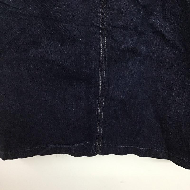 ザラ ZARA スカート ロングスカート 9863/258/407 デニム ペンシルスカート M 無地 インディゴ / インディゴ /  レディース USED 古着 中古 10133641