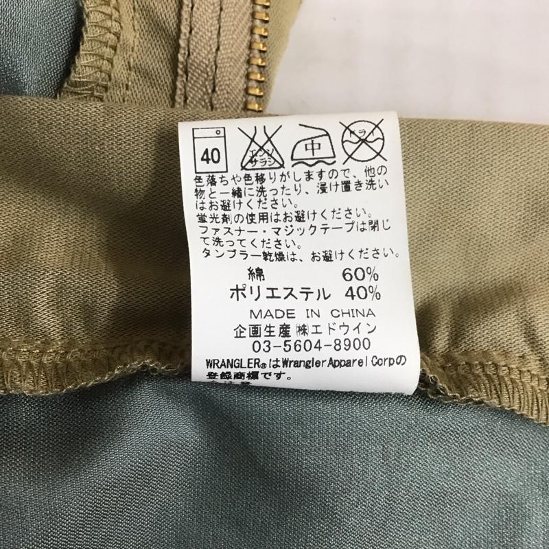 ラングラー Wrangler パンツ チノパン チノパン ワイドパンツ カジュアルパンツ ストレートパンツ 36 無地 ベージュ / ベージュ / メンズ USED 古着 中古 10107198