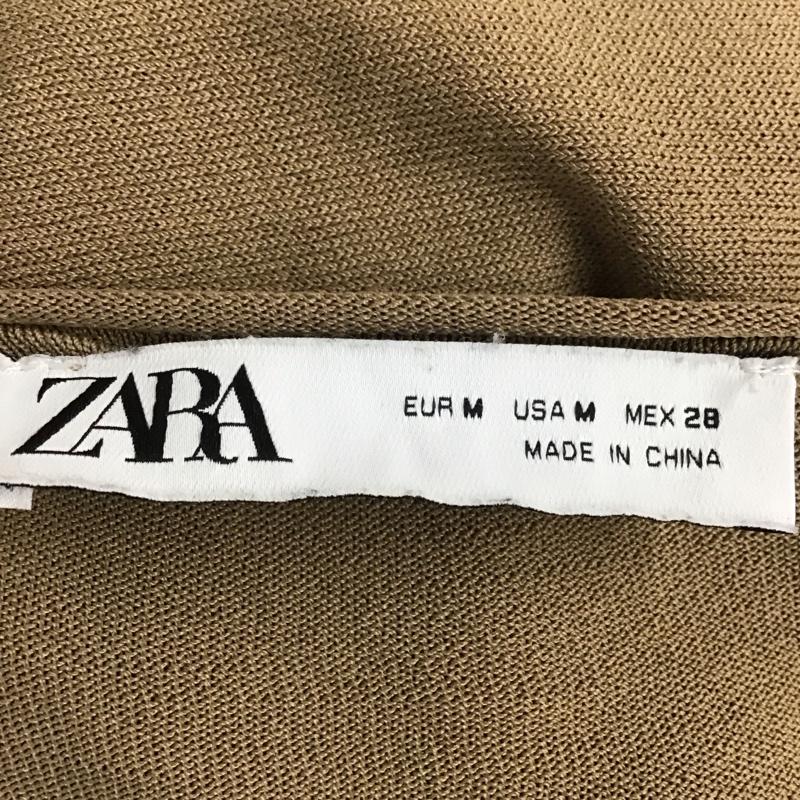 ザラ ZARA カットソー 長袖 M ボーダー柄 マルチカラー / マルチカラー / レディース USED 古着 中古 10124889