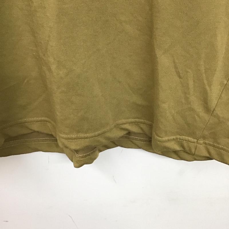 ザノースフェイス THE NORTH FACE Tシャツ 半袖 nt31622 トレッキング半袖Tシャツ 半袖カットソー プリントTシャツ M ロゴ、文字 カーキ / カーキ / メンズ USED 古着 中古 10130470