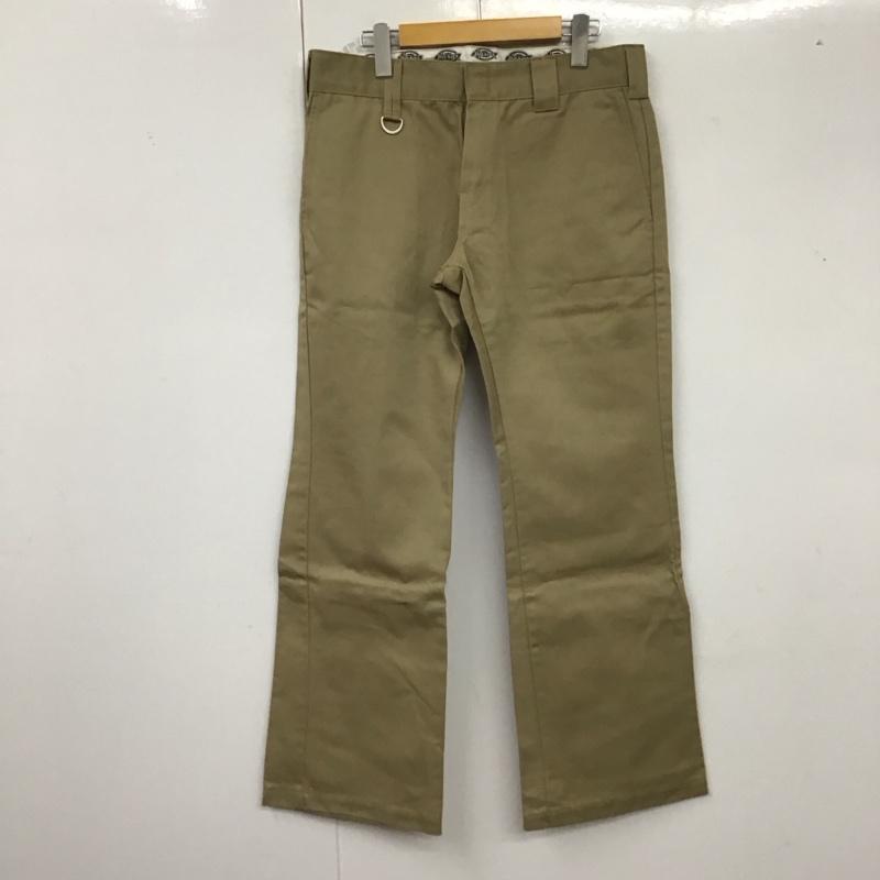 ディッキーズ Dickies パンツ ワークパンツ、ペインターパンツ ワイドパンツ カジュアルパンツ ワークパンツ 32インチ 無地 ベージュ / ベージュ /  メンズ USED 古着 中古 10126738