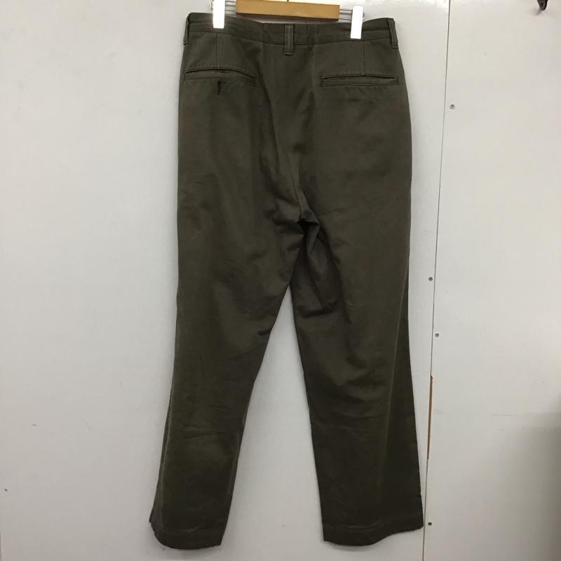 アットラスト ATLAST&CO. パンツ チノパン チノパン ワイドパンツ カジュアルパンツ 34インチ 無地 カーキ / カーキ / メンズ USED 古着 中古 10132791