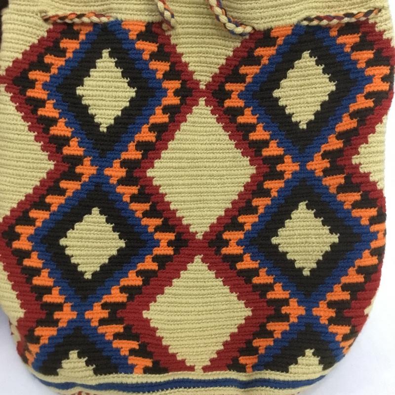 チラバッグス CHILA BAGS ショルダーバッグ ショルダーバッグ バケツ型ショルダーバッグ タッセル 総柄 マルチカラー / マルチカラー / レディース USED 古着 中古 10142193