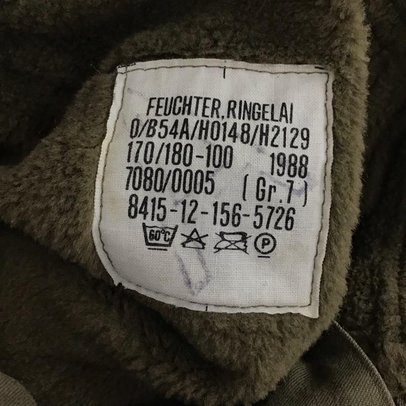 古着 USED コート コート一般 ミリタリー ドイツ軍 フィールドパーカー 無地 カーキ / カーキ / メンズ USED 古着 中古 10119156