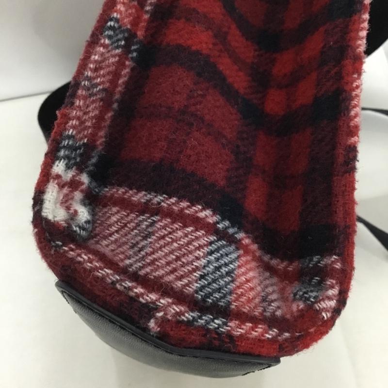 トミーヒルフィガー TOMMY HILFIGER ハンドバッグ ハンドバッグ チェック ショルダー ワンポイント 白 / ホワイト / X 紺 / ネイビー / X えんじ / ワインレッド / レディース USED 古着 中古 10137943