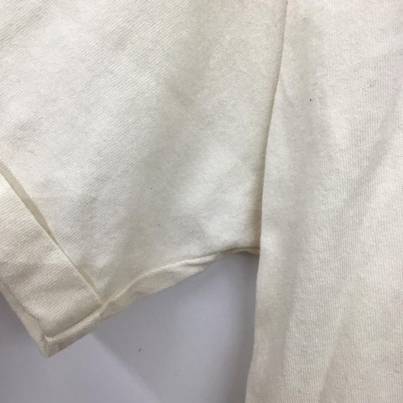 スタディオクリップ studio CLIP Tシャツ 半袖 FREE プリント X ロゴ、文字 オフホワイト / オフホワイト / レディース USED 古着 中古 10129741