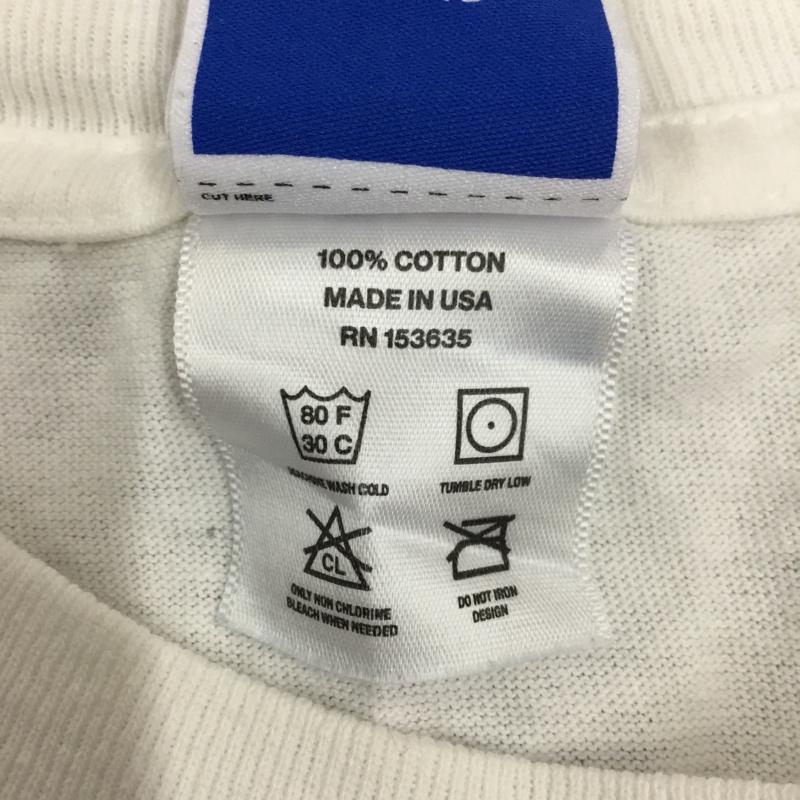 アンディフィーテッド UNDEFEATED カットソー 長袖 長袖カットソー クルーネックカットソー ロングスリーブカットソー プリントTシャツ XL プリント 白 / ホワイト / メンズ USED 古着 中古 10121093