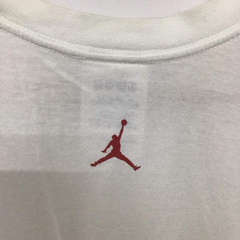 ナイキ NIKE Tシャツ 半袖 半袖カットソー プリントTシャツ クルーネックカットソー M プリント 白 / ホワイト / メンズ USED 古着 中古 10138747