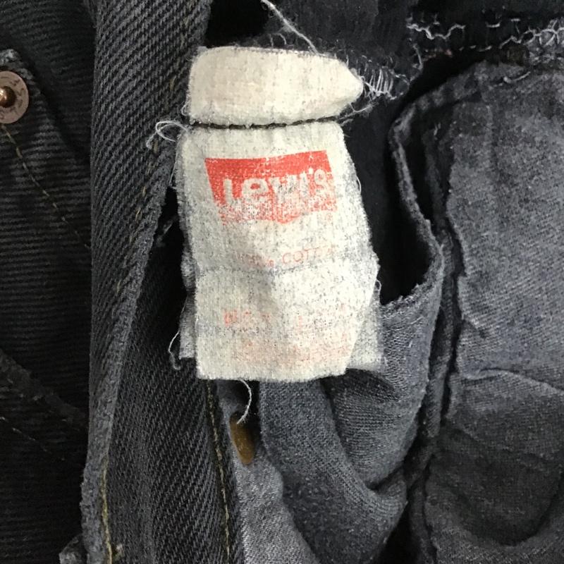 リーバイストラウスアンドコー Levi Strauss & co. パンツ デニム、ジーンズ デニムパンツ ストレートパンツ カジュアルパンツ 501 90s USA製 後染め 27インチ 無地 黒 / ブラック / メンズ USED 古着 中古 10105778