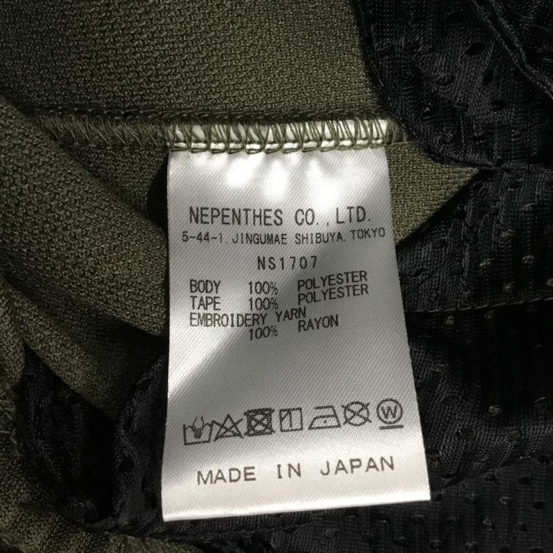 ニードルス Needles パンツ ワークパンツ、ペインターパンツ ジャージ パンツ ワイドパンツ カジュアルパンツ M ロゴ、文字 カーキ / カーキ /  メンズ USED 古着 中古 10121467