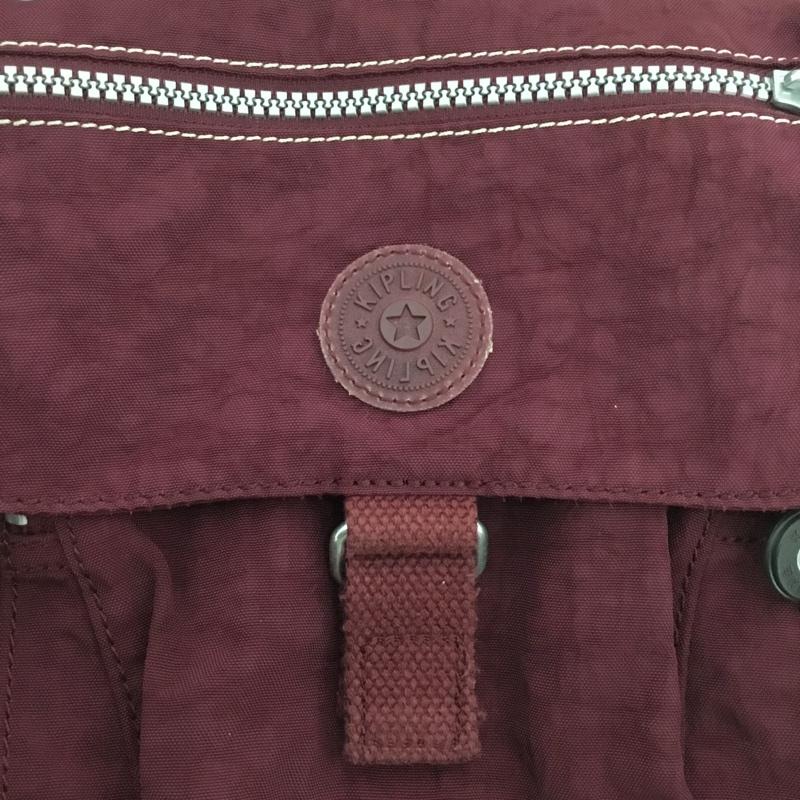 キプリング kipling ショルダーバッグ ショルダーバッグ ロゴ、文字 紫 / パープル / レディース USED 古着 中古 10141948