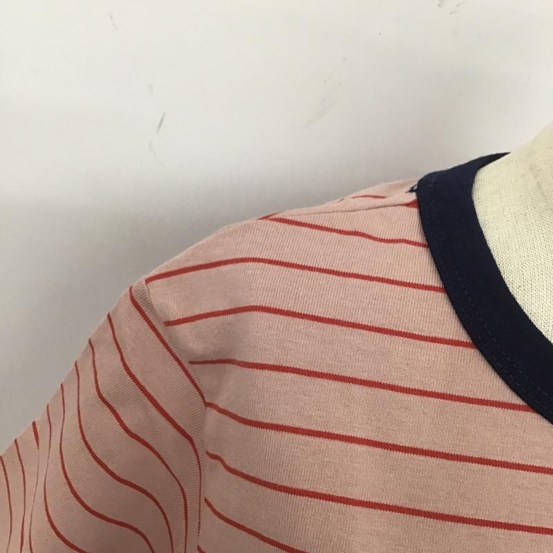 ヘザー Heather Tシャツ 半袖 ディズニー ミッキー タグ FREE ボーダー柄 マルチカラー / マルチカラー / レディース USED 古着 中古 10106100