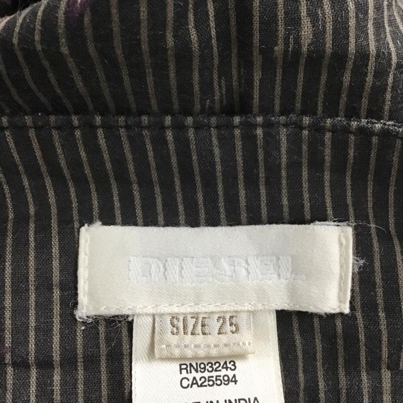 ディーゼル DIESEL スカート ミニスカート ストライプ マルチカラー / マルチカラー / レディース USED 古着 中古 10137760