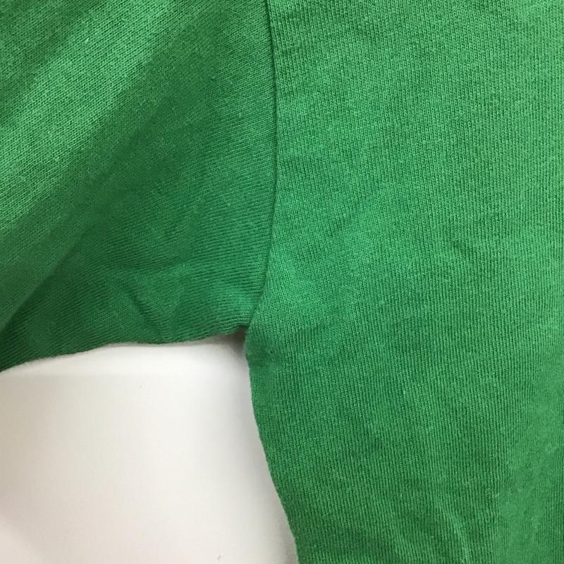 ニコアンド niko and... Tシャツ 半袖 M ロゴ、文字 X プリント 緑 / グリーン / レディース USED 古着 中古 10129740