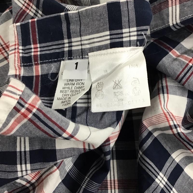 トムブラウン THOM BROWNE シャツ、ブラウス 長袖 チェック マルチカラー / マルチカラー / メンズ USED 古着 中古 10140327