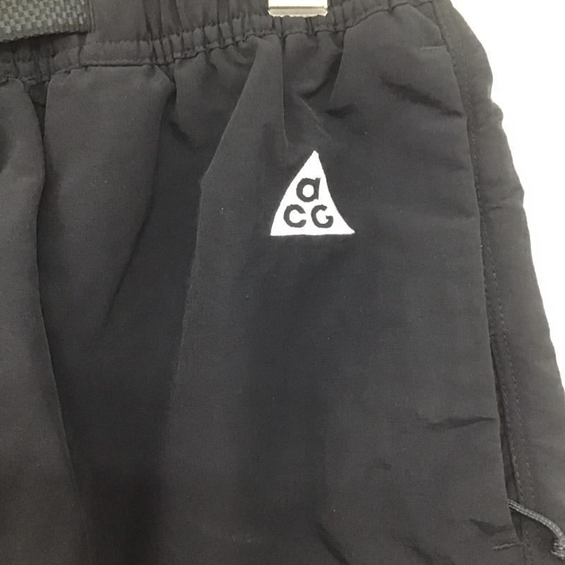 ナイキ NIKE パンツ ショートパンツ cz6705-014 ACGNRGトレイルショート ショートパンツ ハーフパンツ カジュアルパンツ S ロゴ、文字 黒 / ブラック / メンズ USED 古着 中古 10139563
