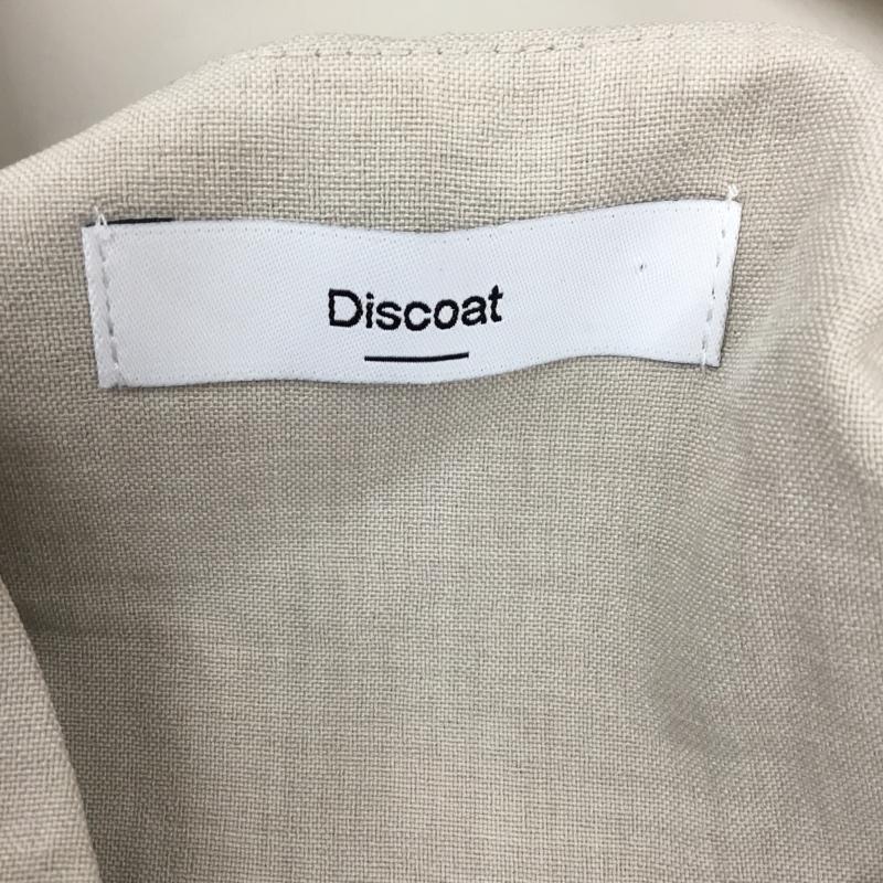 ディスコート Discoat ワンピース ロングスカート FREE 無地 ベージュ / ベージュ / レディース USED 古着 中古 10110793