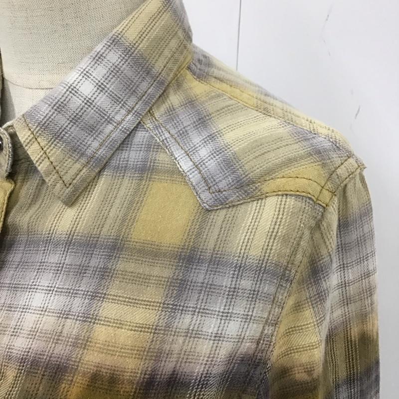 ディーゼル DIESEL シャツ、ブラウス 長袖 長袖シャツ カラーシャツ ポケットシャツ 長袖カットソー チェックシャツ XXS チェック マルチカラー / マルチカラー / レディース USED 古着 中古 10115733