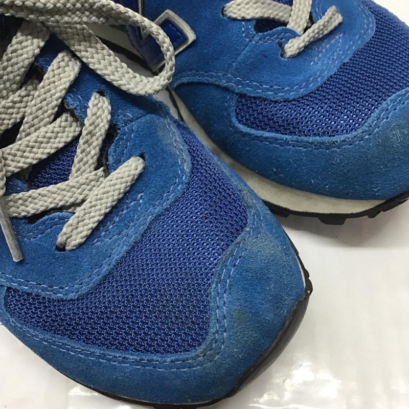 ニューバランス New Balance スニーカー スニーカー ML574VTR 24.5cm 24.5cm ロゴ、文字 青 / ブルー / レディース USED 古着 中古 10116062