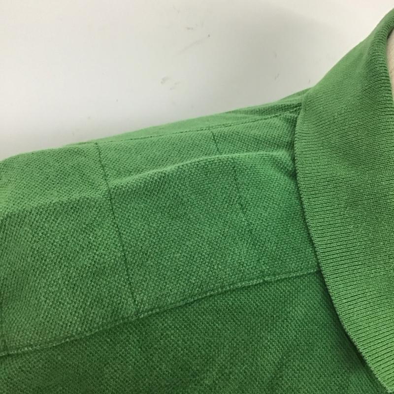 ポロバイラルフローレン Polo by RALPH LAUREN ポロシャツ 半袖 半袖ポロシャツ カラーシャツ カジュアルシャツ 半袖カットソー L ロゴ、文字 緑 / グリーン / メンズ USED 古着 中古 10106835