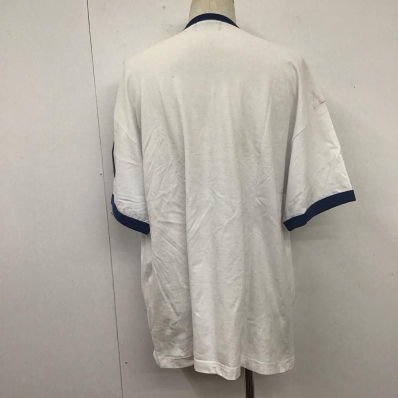 エクストララージ XLARGE Tシャツ 半袖 半袖カットソー プリントTシャツ クルーネックカットソー XL ロゴ、文字 白 / ホワイト / X 青 / ブルー / メンズ USED 古着 中古 10107099