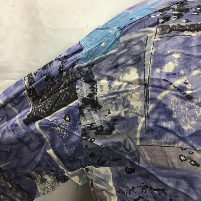 古着 USED シャツ、ブラウス 長袖 長袖シャツ カラーシャツ 長袖カットソー アロハシャツ 総柄 マルチカラー / マルチカラー / メンズ USED 古着 中古 10106422