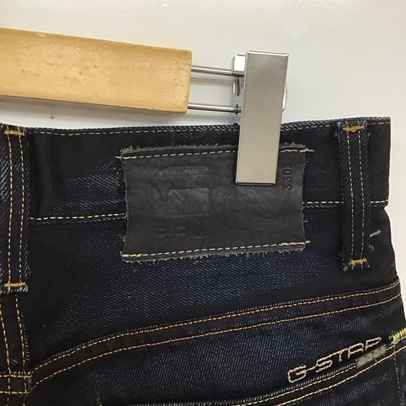 ジースターロゥ G-STAR RAW パンツ デニム、ジーンズ デニムパンツ スリムパンツ カジュアルパンツ 28インチ 無地 インディゴ / インディゴ / メンズ USED 古着 中古 10132238