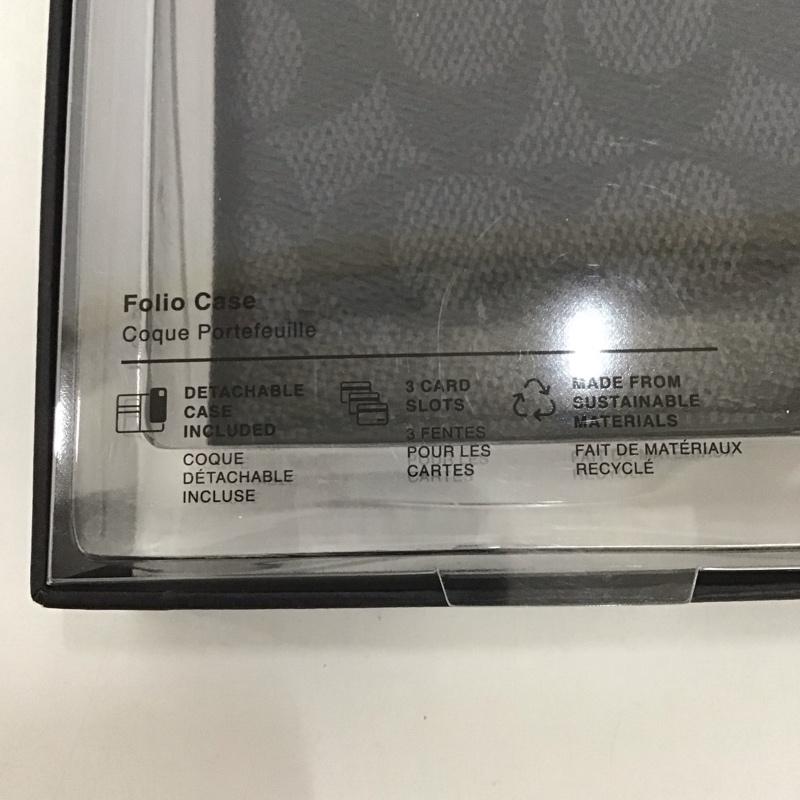 コーチ COACH ファッション小物 ファッション小物 CIPH-116-SCBLK iPhone 14 iPhoneケース 手帳型 Folio Case ロゴ、文字 黒 / ブラック / メンズ USED 古着 中古 10126363