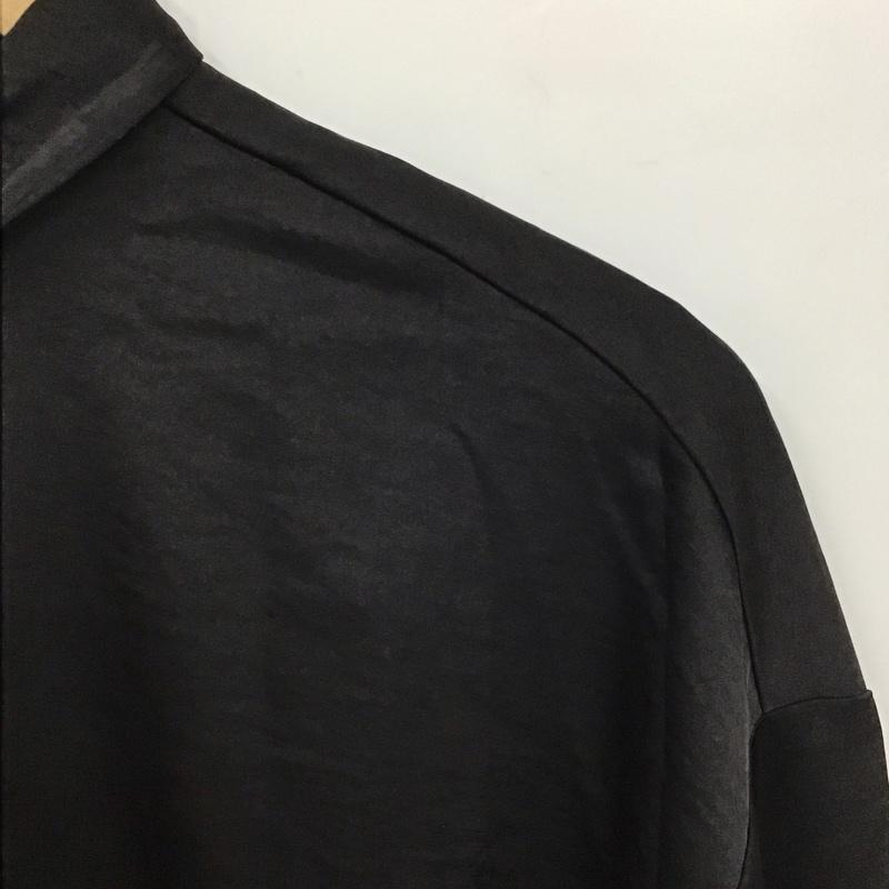 ザラ ZARA シャツ、ブラウス 長袖 XS 無地 黒 / ブラック / レディース USED 古着 中古 10131710