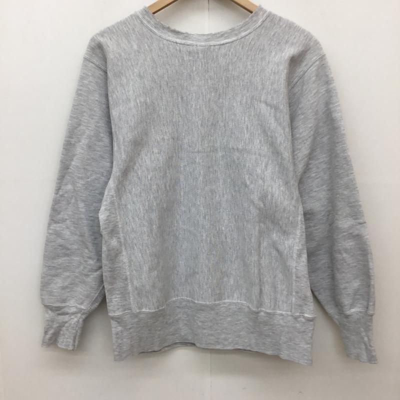 チャンピオン Champion トレーナー 長袖 REVERSE WEAVE 90s M ロゴ、文字 灰 / グレー / メンズ USED 古着 中古 10133600