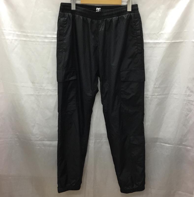 ディーシーシューズ DC SHOES パンツ ワークパンツ、ペインターパンツ ナイロンパンツ ワイドパンツ カジュアルパンツ M 無地 黒 / ブラック / メンズ USED 古着 中古 10111283