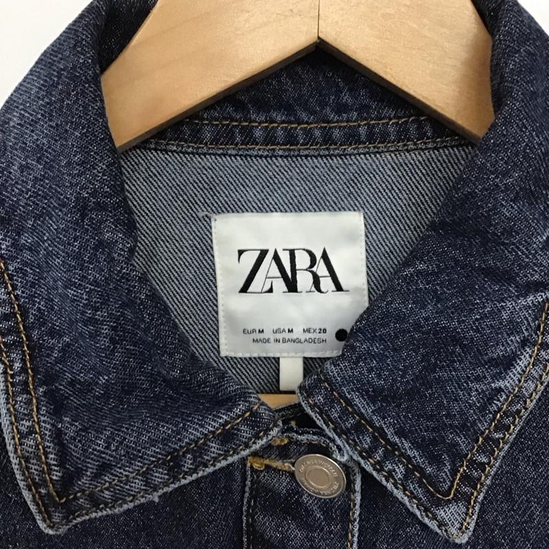 ザラ ZARA ワンピース ロングスカート デニム M 無地 インディゴ / インディゴ / レディース USED 古着 中古 10137447