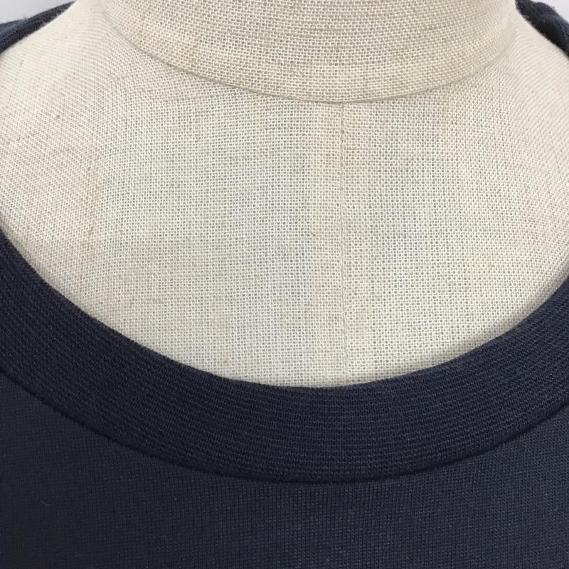 ザノースフェイス THE NORTH FACE Tシャツ 半袖 L プリント 紺 / ネイビー / レディース USED 古着 中古 10105879