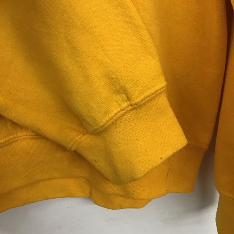 ギルダン GILDAN トレーナー 長袖 M プリント 黄 / イエロー / メンズ USED 古着 中古 10130153