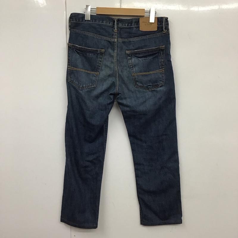 アバクロンビーアンドフィッチ ABERCROMBIE&FITCH パンツ デニム、ジーンズ デニムパンツ スリムパンツ カジュアルパンツ 30インチ 無地 インディゴ / インディゴ / メンズ USED 古着 中古 10131292