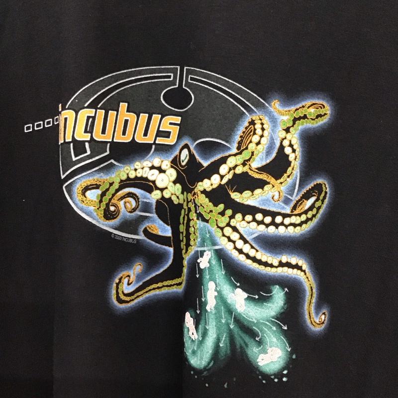 古着 USED Tシャツ 半袖 半袖カットソー プリントTシャツ バンドTシャツ incubus 2000年 コピーライト L プリント 黒 / ブラック / メンズ USED 古着 中古 10137157