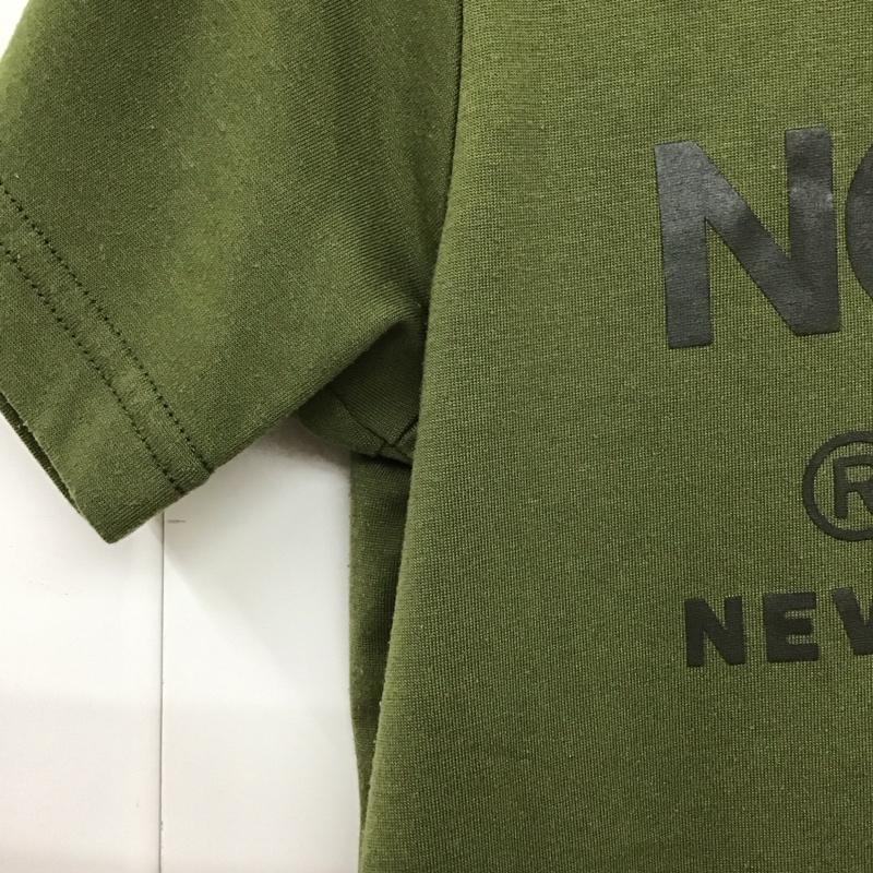 ザノースフェイス THE NORTH FACE Tシャツ 半袖 NTW31600 M プリント X ロゴ、文字 カーキ / カーキ / レディース USED 古着 中古 10129330