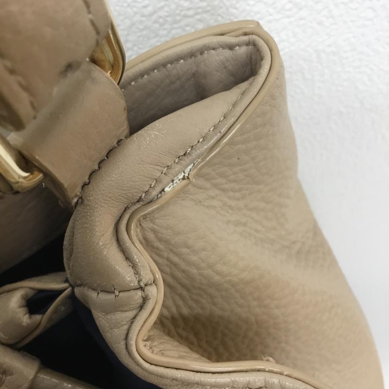 コールハーン COLE HAAN ショルダーバッグ ショルダーバッグ 無地 ベージュ / ベージュ / レディース USED 古着 中古 10133940