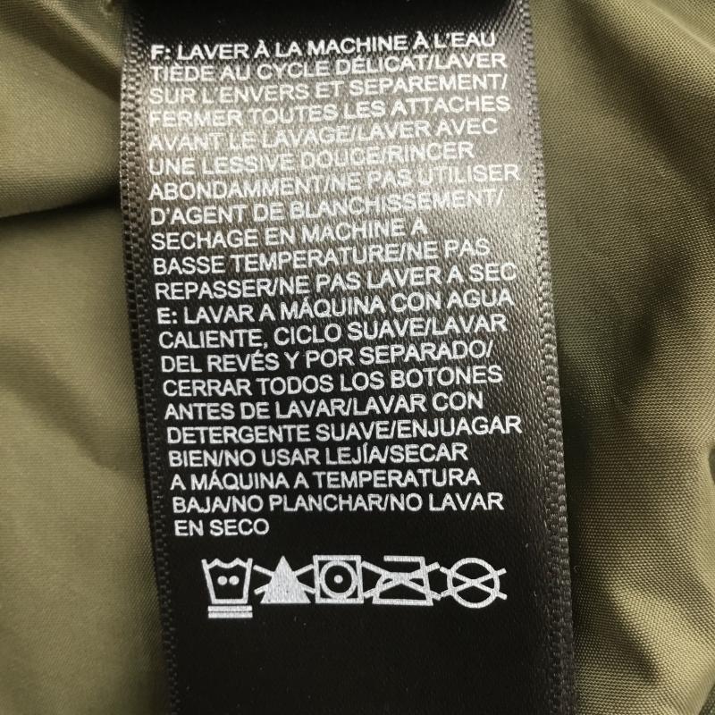ザノースフェイス THE NORTH FACE ジャケット、上着 ジャンパー、ブルゾン A52AN XL ロゴ、文字 黒 / ブラック / X カーキ / カーキ / メンズ USED 古着 中古 10143905