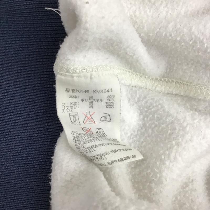 ポロバイラルフローレン Polo by RALPH LAUREN パーカー 長袖 L ロゴ、文字 X 白 / ホワイト / X 紺 / ネイビー / メンズ USED 古着 中古 10117151
