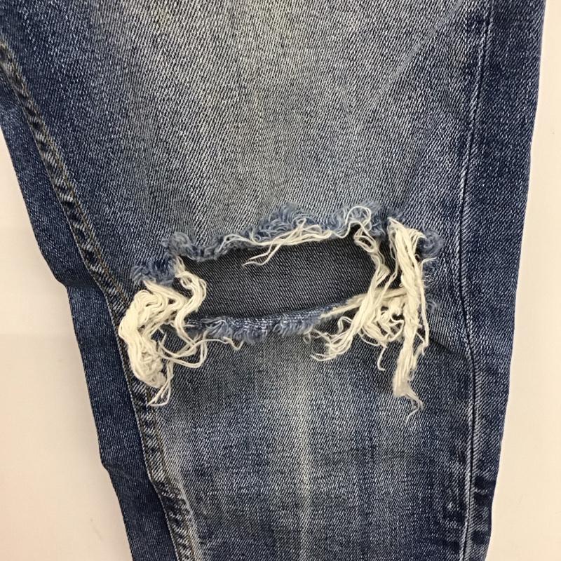 ザラメン ZARA MAN パンツ デニム、ジーンズ デニムパンツ スリムパンツ ストレッチパンツ ジーンズ 38 無地 インディゴ / インディゴ /  メンズ USED 古着 中古 10124648