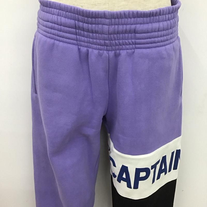 キャプテンズヘルム Captains Helm ボトムス ボトムス スウェットパンツ L 無地 X ロゴ、文字 紫 / パープル / X 白 / ホワイト / X 黒 / ブラック / メンズ USED 古着 中古 10106680