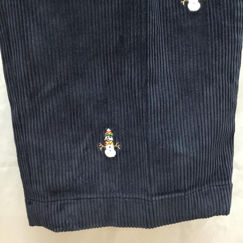 ブルックスブラザーズ BROOKS BROTHERS ボトムス ボトムス コーデュロイパンツ 雪だるま 33インチ 無地 紺 / ネイビー / メンズ USED 古着 中古 10111451