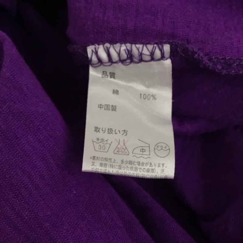 チチカカ TITICACA カットソー 半袖 半袖カットソー 無地Tシャツ エスニック FREE 無地 紫 / パープル / レディース USED 古着 中古 10136451
